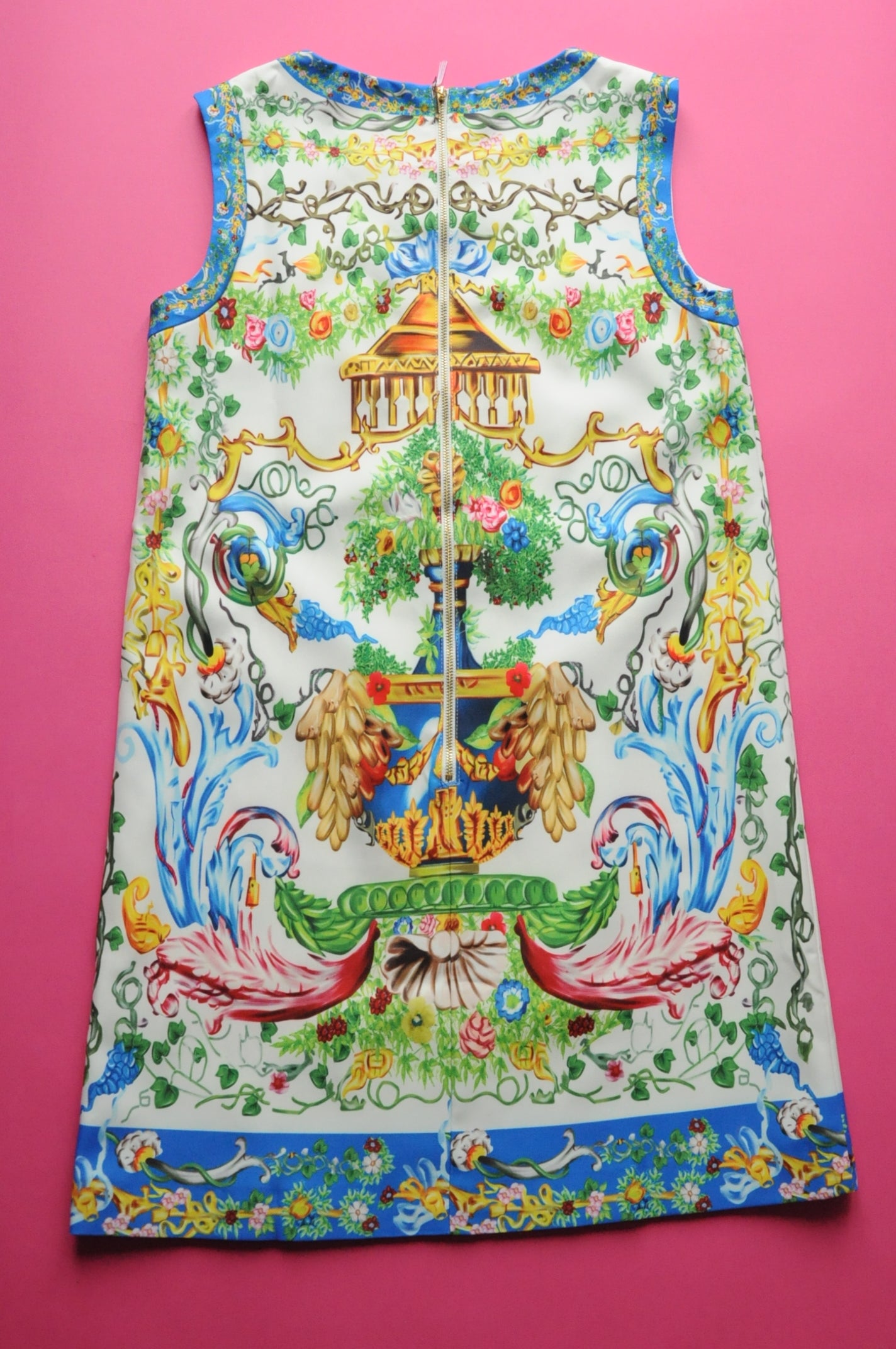 Crystal embellished sicily trapeze dress